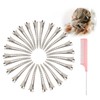 Hair Clips for Rollers,Pin Curl Clip,Metal Duck Billed Hair Clips