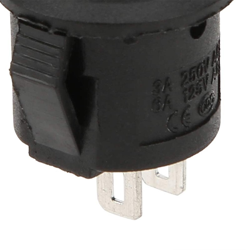 Fafeicy 20pcs 2 Pin 2 Position Rocker Switch Plastic Power