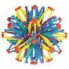 Hoberman Sphere-Rainbow