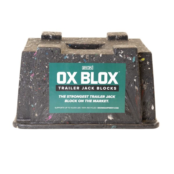 OX BLOX Heavy Duty Trailer Jack Block - Made in