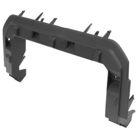 HECASA Right Grille Bracket Compatible with 2011-2016 Ford F250 F350 F450 F550 Super Duty Replacement for BC3Z8A284CA FO1213113 Passenger Side Grill Plastic(ABS) Black