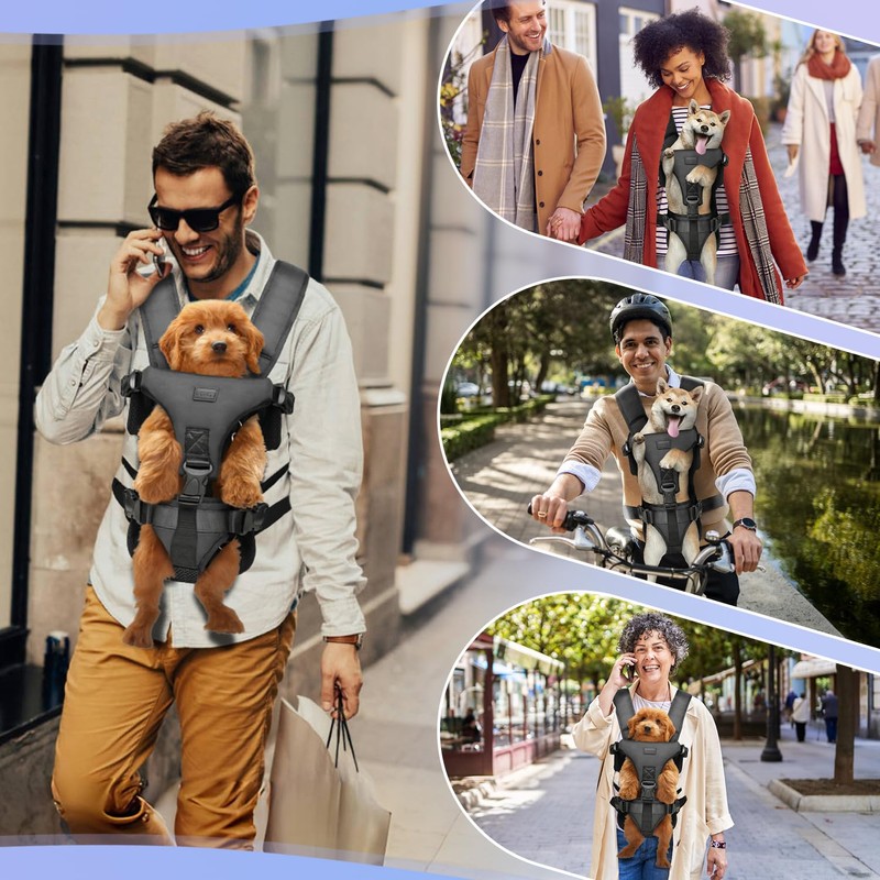 YUDODO Front Pet Carrier Backpack for Small Dogs and Cats,