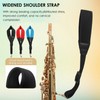 Adjustable Saxophone Neck Strap Nylon Sax Strap Metal Hook for