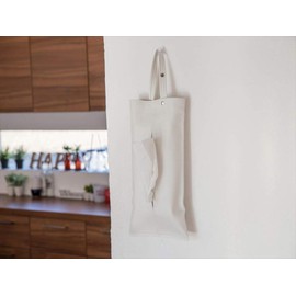 Libero Hanging Tissue Case (Tissue) Can be hung on your car (White