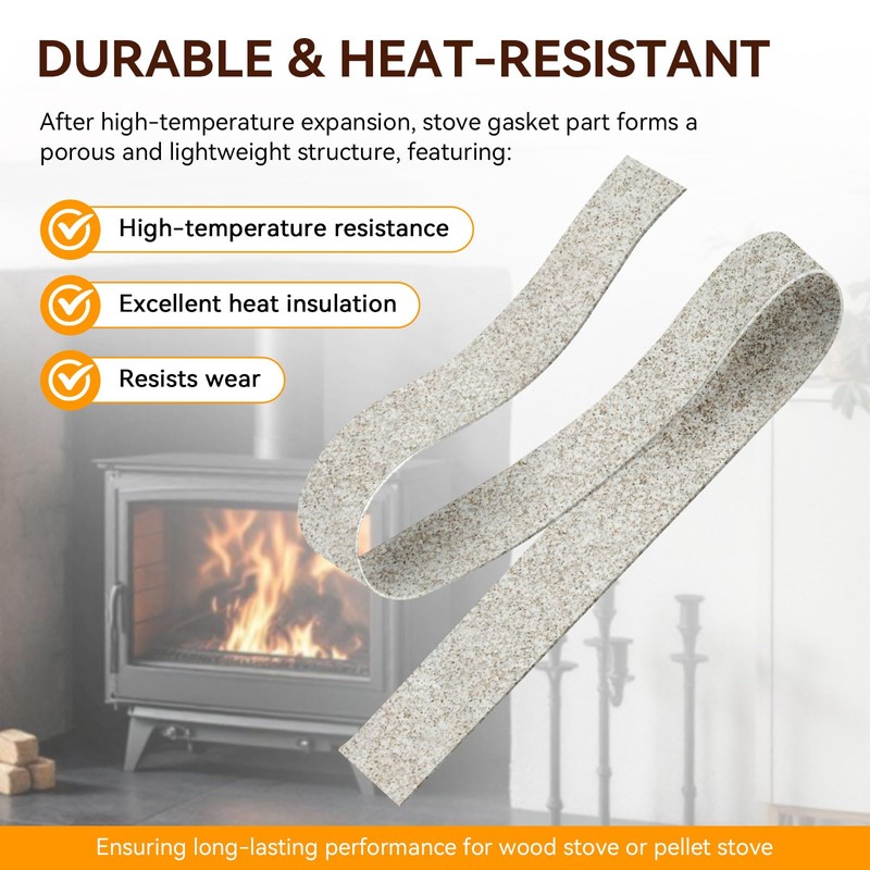 Dairrr Fuuu Interam Gasket for Dutchwest Stove Catalytic Combustor for