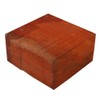 Lumber Wood for Woodworking - Construction - Landscaping Beautiful Exotic PADAUK Bowl Blank Lathe Turning Wood Block Size 7" x 7" x 2"