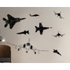 Wall Decal for Home Decor - Fighter Airplane