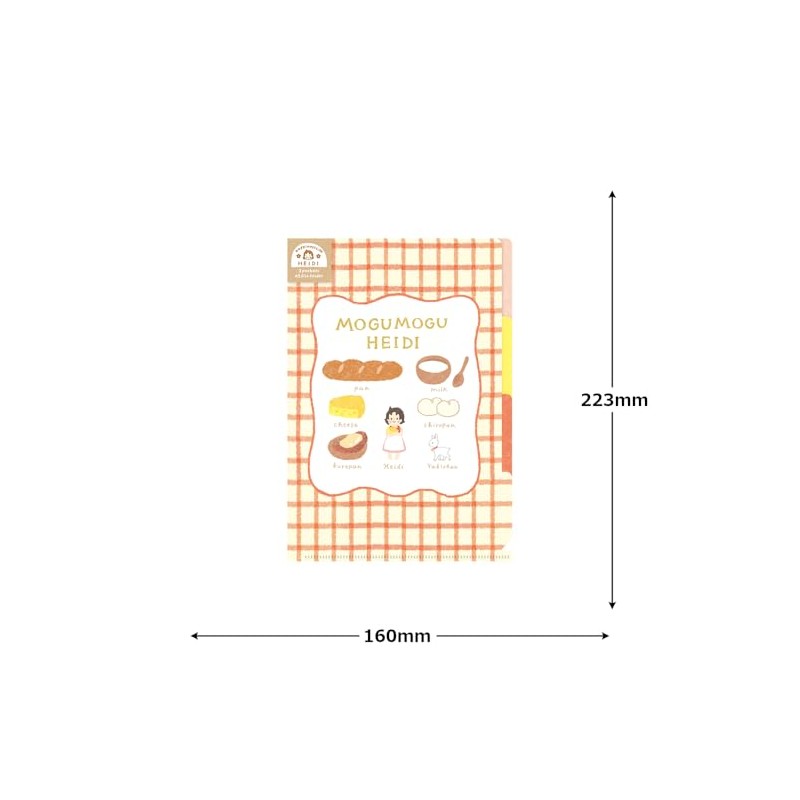 Furukawa Shiko QE128 Clear File A5 3 Pocket Clear File