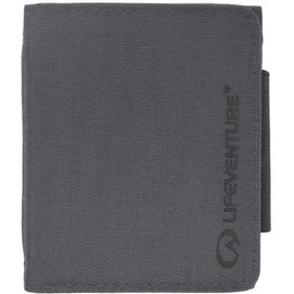 Lifeventure RFiD Protected Trifold Wallet — Zip Trifold Wallet for Travel, Eco-Friendly, Recyclable Material (Navy Blue)