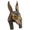 Unicorn Studio Anubis Mask Egyptian Wall Plaque Sculpture