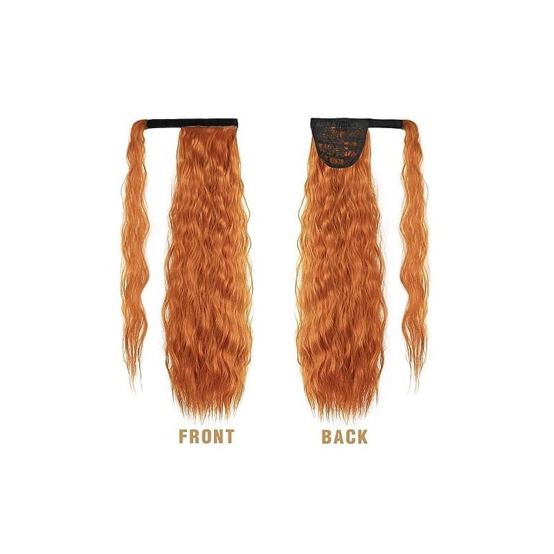 Corn Wave Ponytail Extension Clip in - 22 Inch Long