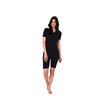Normann Care 64612 Short-Sleeved Nursing Bodysuit Unisex with Diagonal Zip