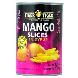 Tiger Tiger Mango Slices in Syrup 425g