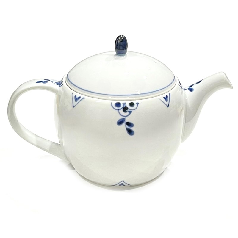 Arita Ware Teapot Teapot, Hand-Painted Kiln Sword Tip Small Flowers,