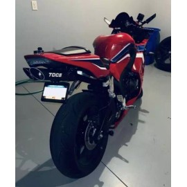 Beetelo Lighted License Plate Bracket for TOCE Exhaust Honda CBR 600 CBR600RR ALL 03-25