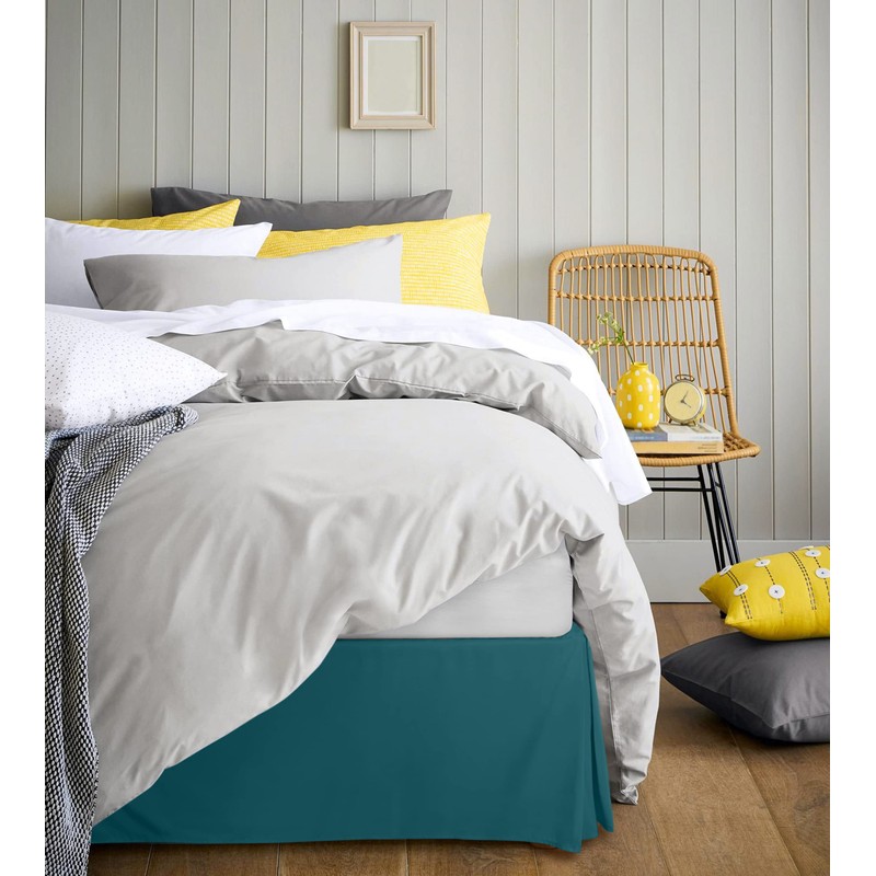 Utopia Bedding Base Valance Sheet Double- Soft Brushed Polyester-Microfibre -