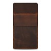 CestAntiQ Pocket Protector for Men, Full Grain Heavy Duty Leather