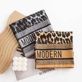 CODCOS Women's Square Silk Like Head Scarf Large 35 inch Silk Feeling Hair Wrapping Satin Scarves for Sleeping Bandanas