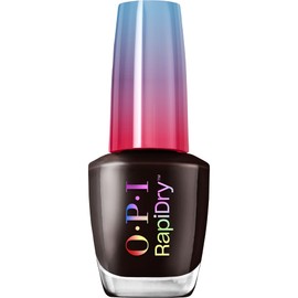 OPI RapiDry Hi, Speed! | Opaque Dark Brown Crème Quick Dry Nail Polish | Vegan, Smudge Proof, Fast Drying