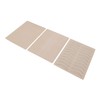 15Pcs Eyebrow Tattoo Practice Skin Inkless Rubber Microblading Practice Skin