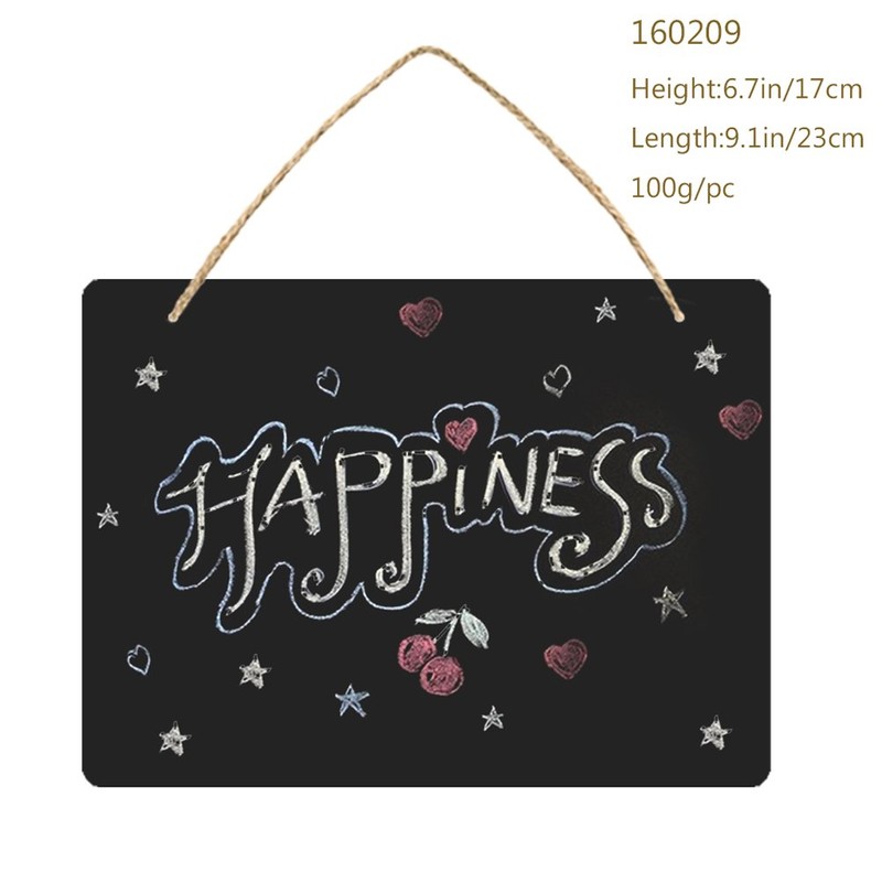 ULTNICE Wedding Chalkboard Signs Hanging Sign Double-Sided Erasable Message Board