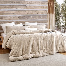 Coma Inducer® Oversized King Comforter - The Original Plush - White Sand
