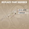 ACA-1800 Adjustable Column Shift Linkage Kit Fit for GM Turbo-Hydramatic