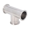 Triple Clamp Tee 3 Way 304 Stainless Steel Hose Pipe