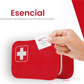 BH Supplies Almohadillas de preparación de alcohol | Grado médico, estériles, envueltas individualmente, 70% de alcohol isopropílico, mediano de 2 cap
