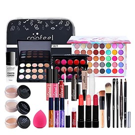 30St Schminkkasten Make-Up Set, Professionelles Kosmetische Schmink Set mit Lidschatten Lippengloss Rouge Concealer Usw, Multifunktions Kosmetik Produkte Set fÃ¼r Teenager-MÃ¤dchen Frauen#5