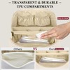 MSTONAL Travel Makeup Bag, Large Capacity Cosmetic Bags for Women,