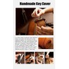 TECART Leather Key Fob Cover Fit for Subaru Outback Ascent