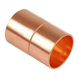 Bag of 10-22mm End Feed Coupling (Known as 22mm Coupling/Pipe Coupling / 22mm Copper Pipe Fittings/end Feed Coupling Also Available in 8mm, 10mm, 12mm, 15mm, 22mm, 28mm, 35mm and 42mm)