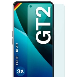 moex FlexProtect Screen Protector Compatible with Realme GT2 Screen Protector Only 0.2 mm Thin, HD Ultra Clear and Extra Scratch-Resistant - Pack of 3