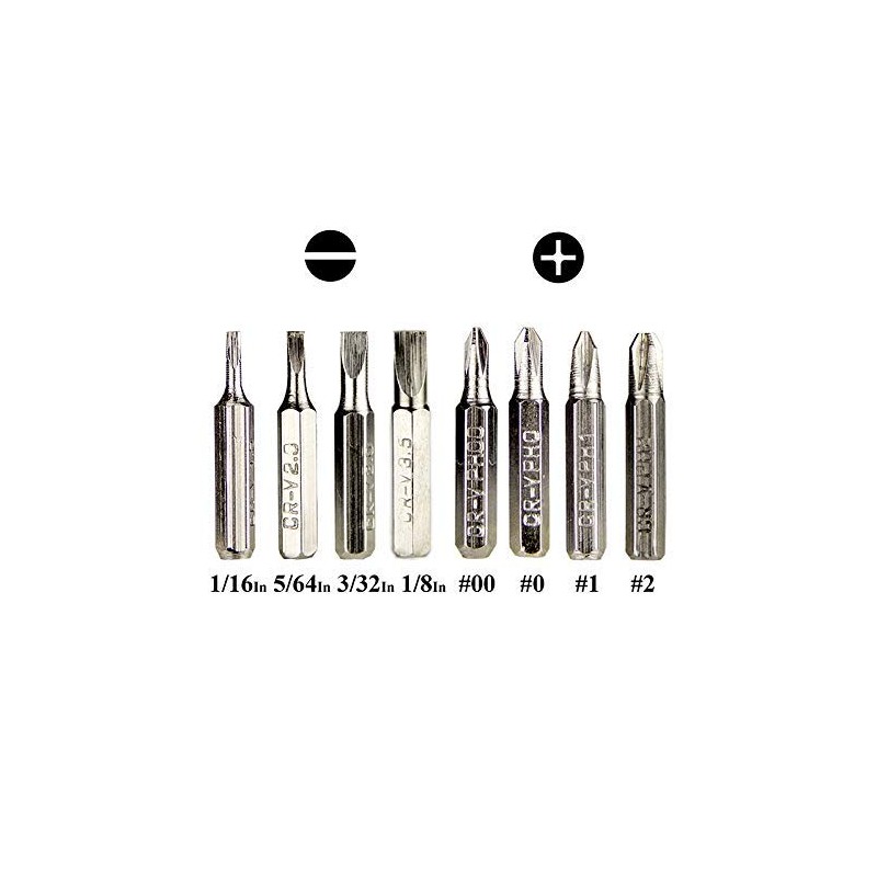 TEMLUM 8-in-1 Pen Screwdriver Precision Screwdriver Set, Mini Screwdriver Set,