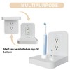 BELIEFLUO Outlet Shelf Holder Fit for Decorator Receptacle, Bathroom Decor