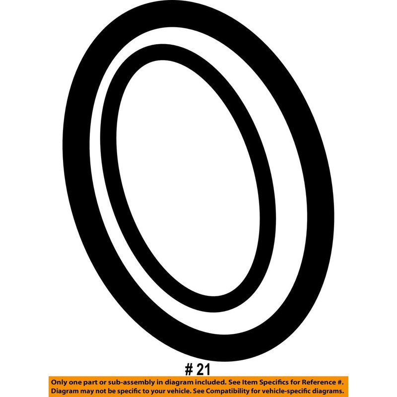 General Motors 12623461, Engine Coolant Pipe O-Ring