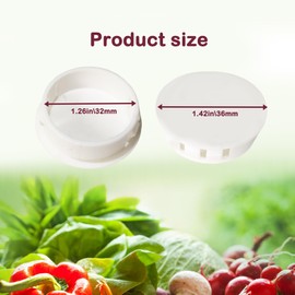 ATITOWEL Plant Spacer Kit Compatible with AG Garden Harvest, Bounty, Farm, Extra, Ultra All Models Grow Deck Openings Plant Deck Openings, 12 Pack White Platform Spacer Cover Lid Accessories