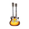 The Eagles Don Felder Double Neck Miniature Guitar Replica
