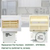 Upgrade 242303001 Refrigerator Damper Assembly AP5788340 Air Damper Control Assembly