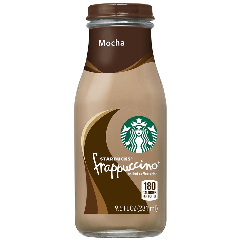 Starbucks Frappuccino, Mocha, Coffee Drink, 9.5 oz (Pack of 4)