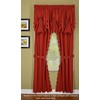 Today's Curtain Orleans 84" Panel Pair with Tiebacks Tambour Scallop