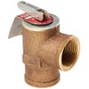 Watts 0342691 30 PSI Pressure Relief Valve, Bronze, 3/4" 335