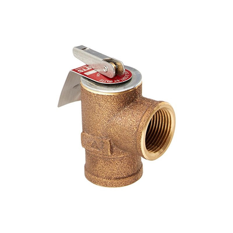 Watts 0342691 30 PSI Pressure Relief Valve, Bronze, 3/4" 335