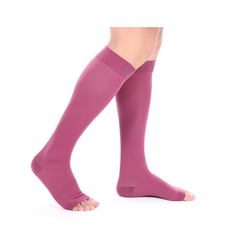 Doc Miller Open Toe Compression Socks for Men and Women,