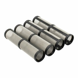 Airless Paint Sprayer Manifold filter 246384 Fits 390/395/490/495/595 60 Mesh Black 4Packs