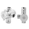 Multifunctional G1/2/2-Way 1/2 International Universal Shower Distributor Outlet Switch Valve