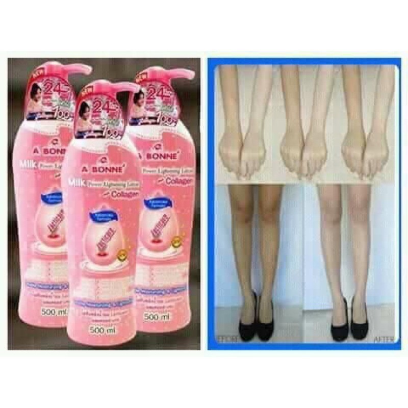 A BONNE MILK POWER LIGHTENNING LOTION + COLLAGEN (collagen uv