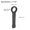 sourcing map Striking Wrench 1-7/16" 12-Point Flat Strike Wrench Slogging