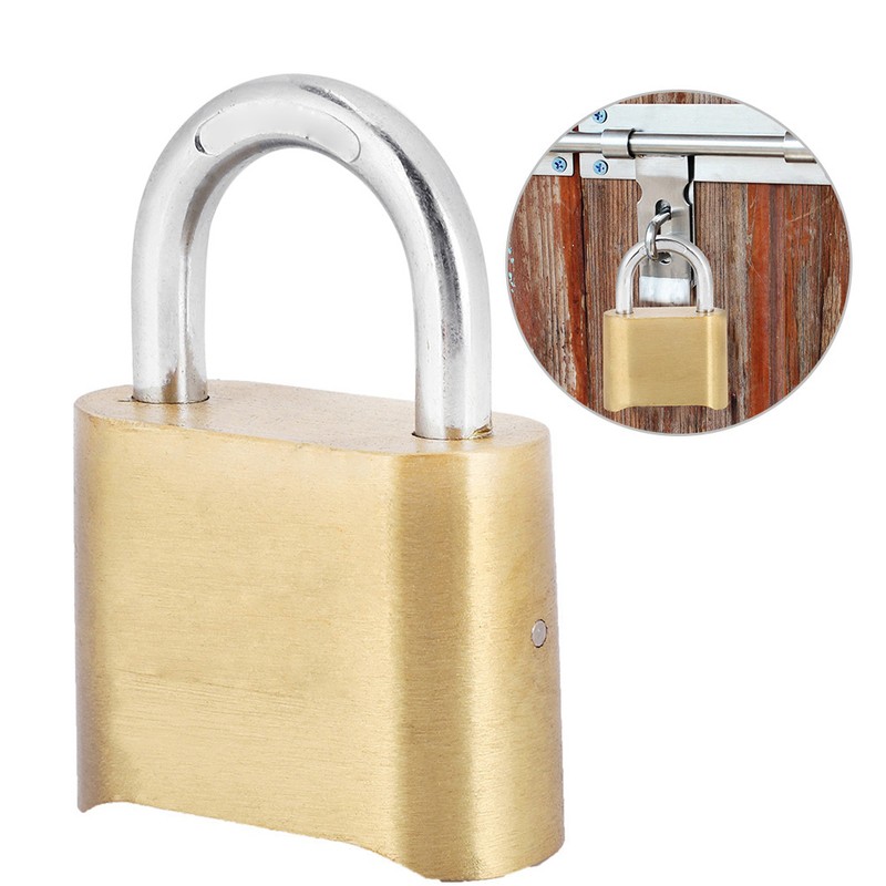 4 Dail Digit Rust Proof brass Password Lock Combination Padlock